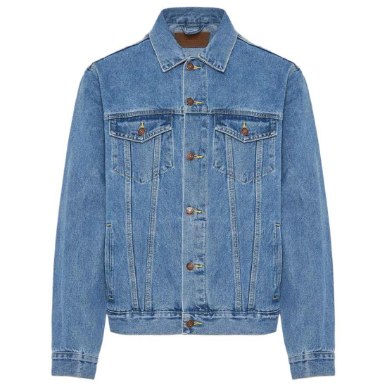 Funky Buddha Ανδρικό μπουφάν denim Funky Buddha Ανδρικό μπουφάν denim